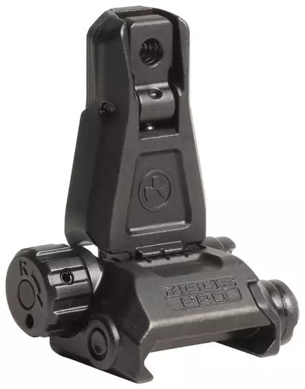 Magpul MBUS Pro - Back-Up Sight – Rear - Jerns sigter til rifler - MAG276-BLK - 1