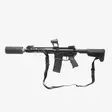 Magpul MS1 Lite Sling - Taktiske våbenremme - MAG1312-BLK - 5