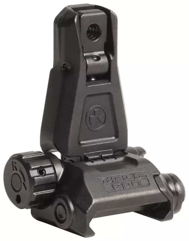 Magpul MBUS Pro - Back-Up Sight – Rear - Jerns sigter til rifler - MAG276-BLK - 1