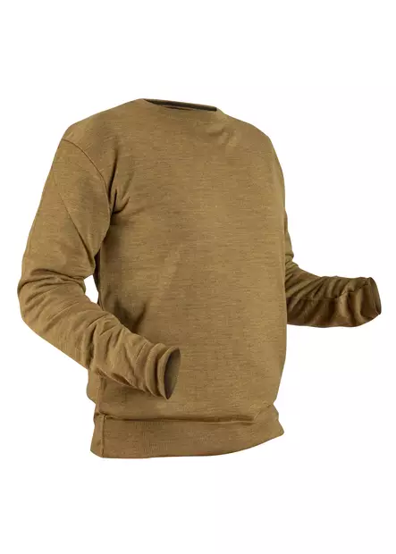 Nordhunt Asbjorn O-Neck Knit Straw Melange - Jægertrøjer - 40450-SM-XL - 2