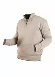 Nordhunt Runar Quarter Zip Savanne Melange - Jægertrøjer - 40451-SAV-L - 3