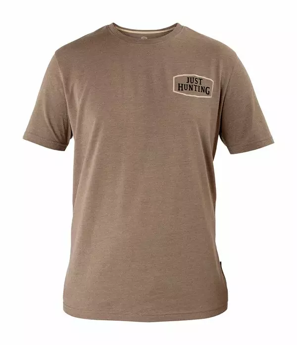 Nordhunt Just Hunting T-Shirt Khaki - Jægertrøjer - 26374-002-M - 1