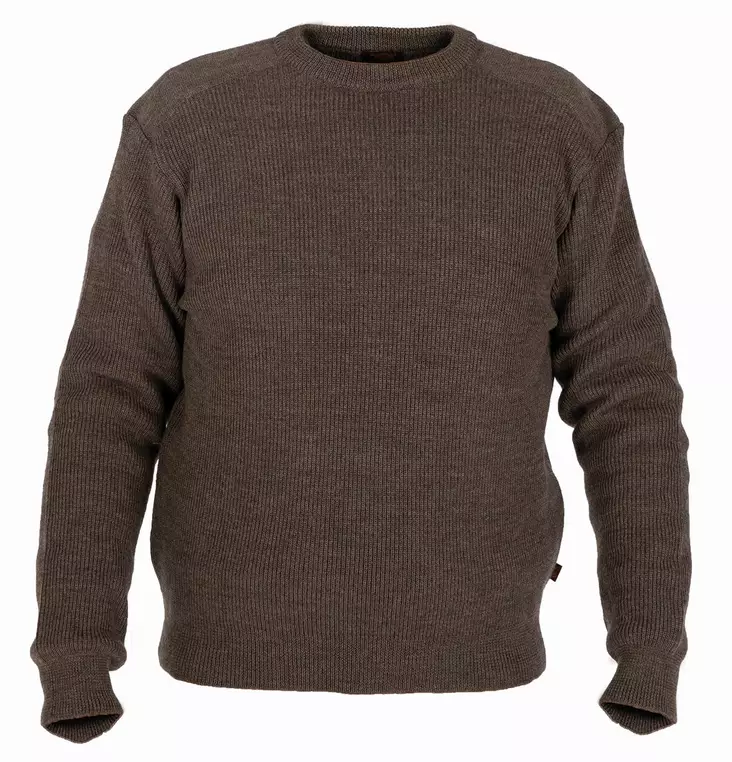 Nordhunt Oluf O-Neck Knit Brown - Jægertrøjer - 23450-B-M - 1