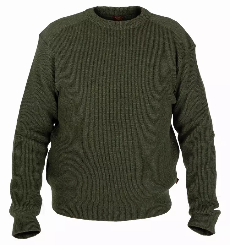 Nordhunt Oluf O-Neck Knit Green - Jægertrøjer - 23450-G-M - 1