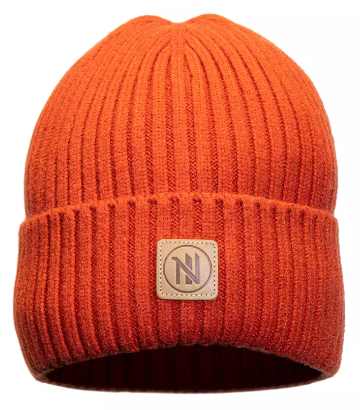 Nordhunt Merino Beanie Orange - Jægerens hovedbeklædning - 23207-O - 1