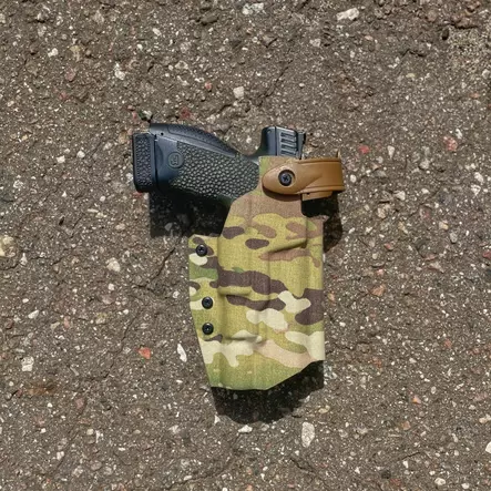 Panneltac LVL2 Holster - SIG P320 C/F - M17/18 Black - Sig Sauer - L2-P320-NL-BLKR - 2