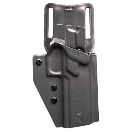 Panneltac OWB Mid-Drop Holster - SIG P320 M17/18 Black - Sig Sauer - OM-P320-NL-BLKR - 1