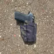 Panneltac OWB Mid-Drop Holster - CZ P10 C/F/SC Black - CZ - OM-P10-NL-BLKR - 2