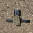 Panneltac OWB Mid-Drop Holster - SIG P320 M17/18 Black - Sig Sauer - OM-P320-NL-BLKR - 5