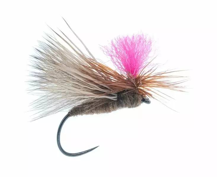 CDC Caddis Barbless Brown - Tørfluer - G1113BL-10BR - 1