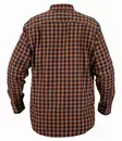 Nordhunt Sermen Flannel Shirt Navy / Tobacco Check - Jægertrøjer - NH600224-259-S - 3