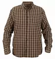 Nordhunt Sermen Flannel Shirt Olive / Sand Check - Jægertrøjer - NH600224-276-S - 2
