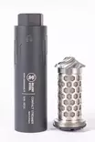 Silent Steel Compact Flow Streamer 5,56 Magpul OD Green - Lyddæmpere til AR-15 - CST556ODG-SS - 10
