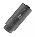 Silent Steel Micro Flow Streamer 5,56 Armor Black - Lyddæmpere til AR-15 - MST556B-SS - 1