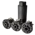 Silent Steel Micro Flow Streamer 5,56 Armor Black - Lyddæmpere til AR-15 - MST556B-SS - 7