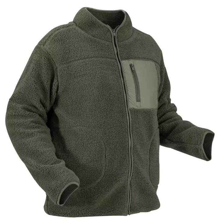 Nordhunt Bloom Pile Fleece Olive - Jægertrøjer - 800105-S - 1
