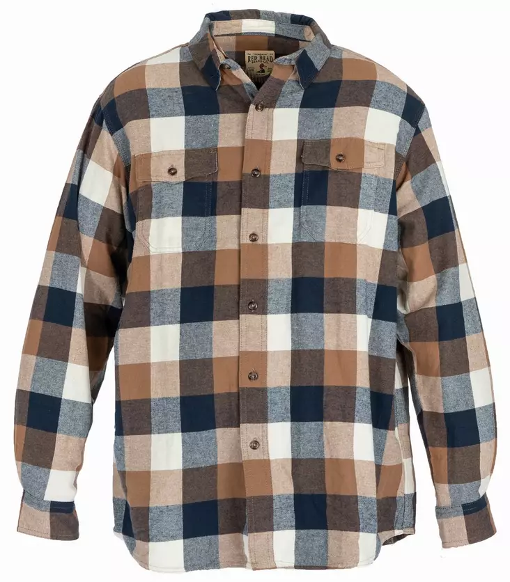 Nordhunt Denver Flannel Shirt Camel - Jægertrøjer - NH23442-S - 1